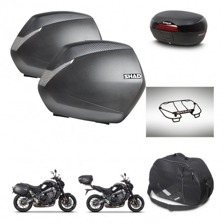 SHAD SH46 trunk + mounting bracket SH36 suitcases accessories 45 L KIT-465414