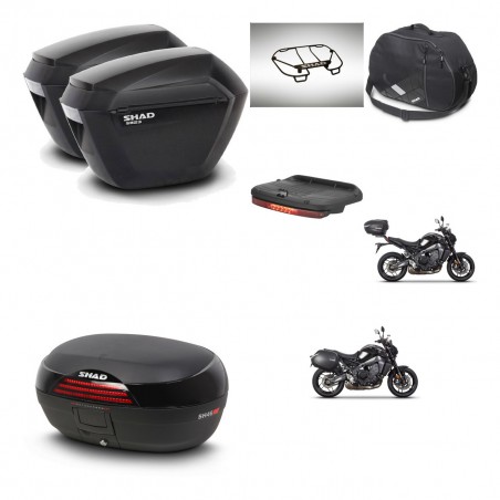 SHAD Baul SH46 + soporte montaje maletas sh23 accesorios 45 L KIT-465422