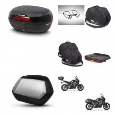 SHAD SH35 PREMIUM suitcases + mounting bracket SH46 trunk accessories 45 L KIT-465424