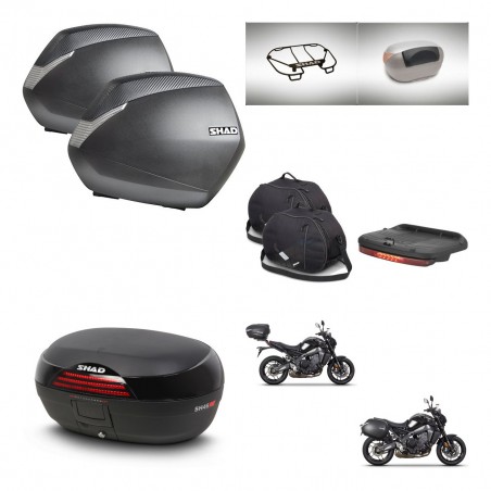 SHAD Baul SH46 + soporte montaje maletas SH36 accesorios 45 L KIT-465433
