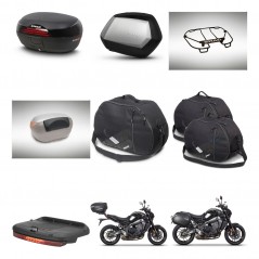 SHAD SH35 PREMIUM suitcases + mounting bracket SH46 trunk accessories 45 L KIT-465448