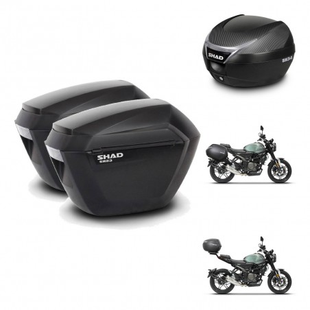 SHAD Baul SH34 + soporte montaje maletas sh23 KIT-465546