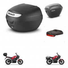 SHAD SH23 alu suitcases + mounting bracket SH26 trunk accessories KIT-465757