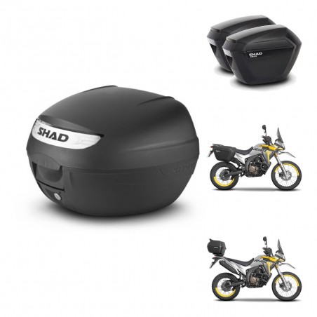 SHAD Maletas sh23 + soporte montaje baul SH26 KIT-465766