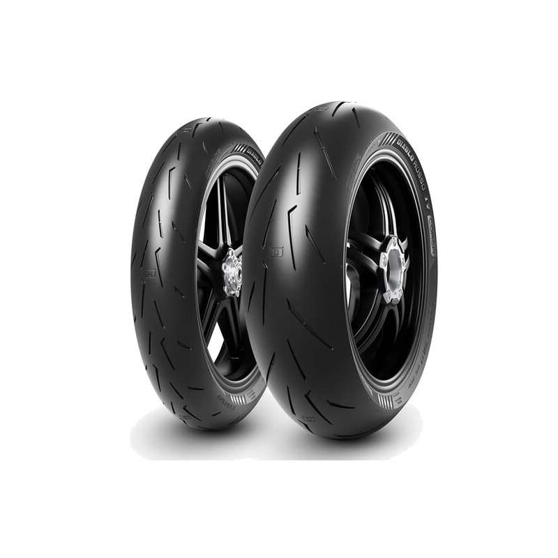 PIRELLI motorcycle tire cover DIABLO ROSSO IV CORSA 200/60 ZR 17 M/C (80W) TUBELESS 9005862