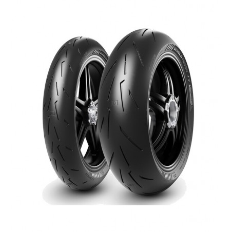 PIRELLI motorcycle tire cover DIABLO ROSSO IV CORSA 200/60 ZR 17 M/C (80W) TUBELESS 9005862