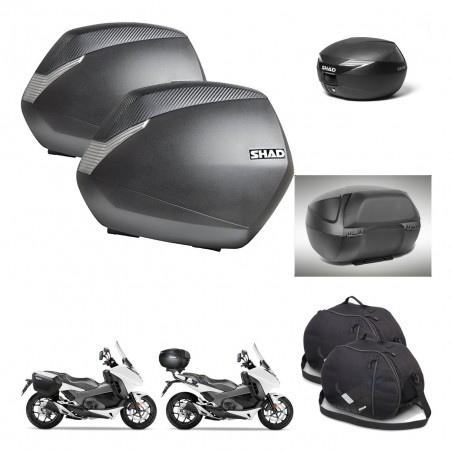 SHAD Baul maleta + soporte montaje maletas SH36 accesorios KIT-469918