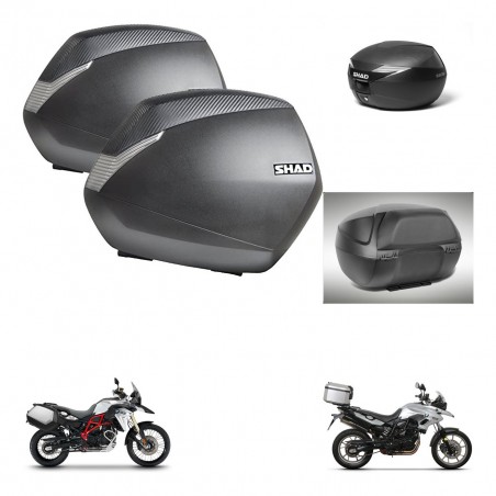 SHAD Baul maleta + soporte montaje maletas SH36 accesorios KIT-469921