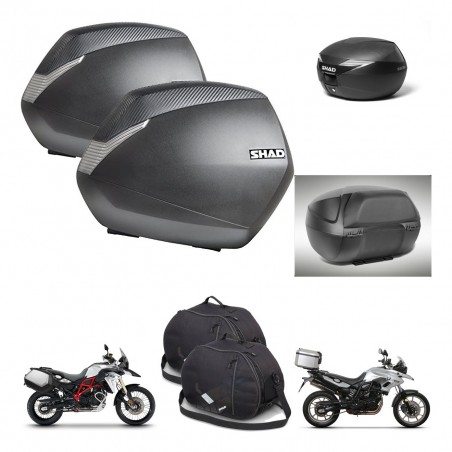SHAD Baul maleta + soporte montaje maletas SH36 accesorios KIT-469922
