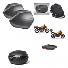 SHAD Baul maleta + soporte montaje maletas SH36 accesorios KIT-470070