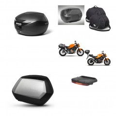 SHAD Maletas SH35 PREMIUM + soporte montaje Baul maleta accesorios KIT-470072
