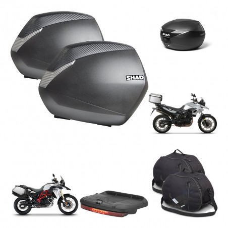 SHAD Suitcase trunk + mounting bracket SH36 suitcases accessories KIT-470154