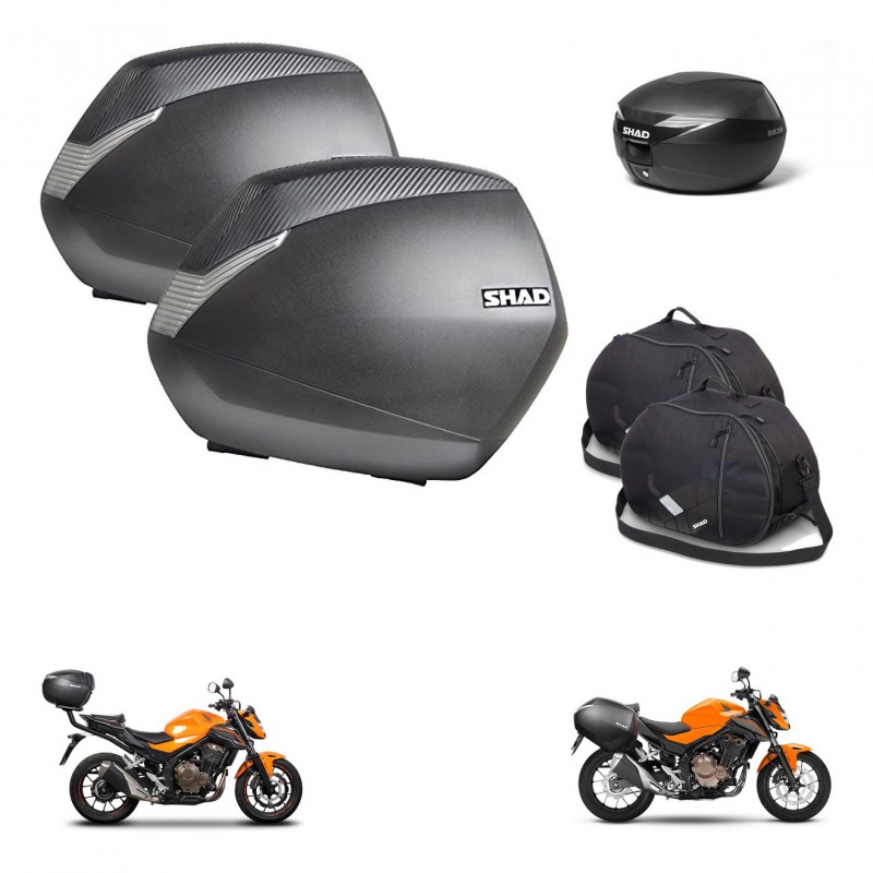 SHAD Baul maleta + soporte montaje maletas SH36 accesorios KIT-470262