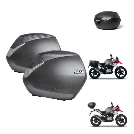 SHAD Baul maleta + soporte montaje maletas SH36 KIT-470277