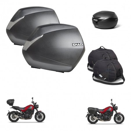 SHAD Baul maleta + soporte montaje maletas SH36 accesorios KIT-470294