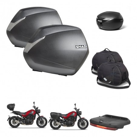 SHAD Baul maleta + soporte montaje maletas SH36 accesorios KIT-470298