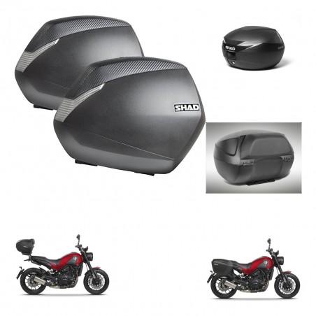 SHAD Baul maleta + soporte montaje maletas SH36 accesorios KIT-470301