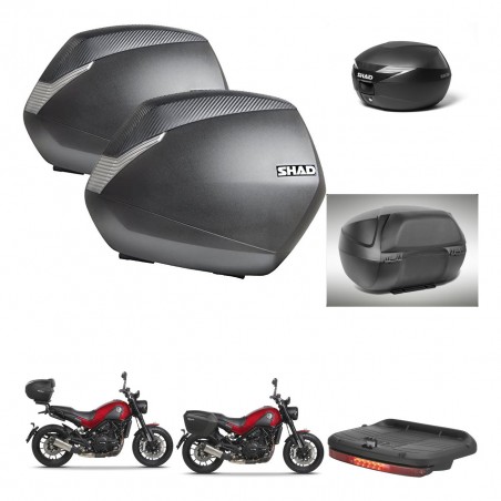 SHAD Suitcase trunk + mounting bracket SH36 suitcases accessories KIT-470305