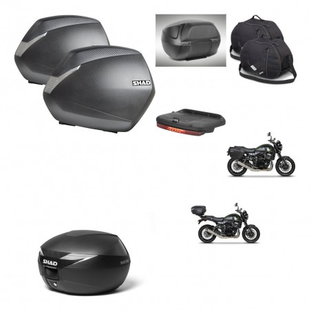 SHAD Baul maleta + soporte montaje maletas SH36 accesorios KIT-470322
