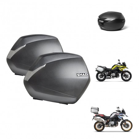 SHAD Baul maleta + soporte montaje maletas SH36 KIT-470325