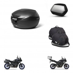 SHAD Maletas SH35 PREMIUM + soporte montaje Baul maleta accesorios KIT-470344