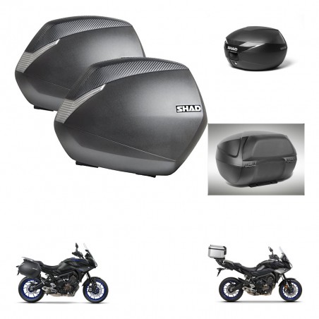 SHAD Baul maleta + soporte montaje maletas SH36 accesorios KIT-470349