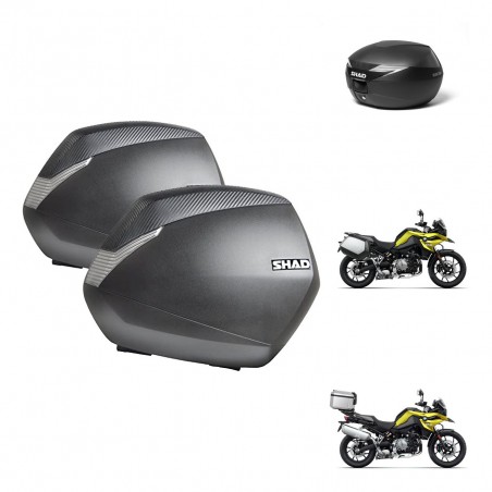 SHAD Baul maleta + soporte montaje maletas SH36 KIT-470357