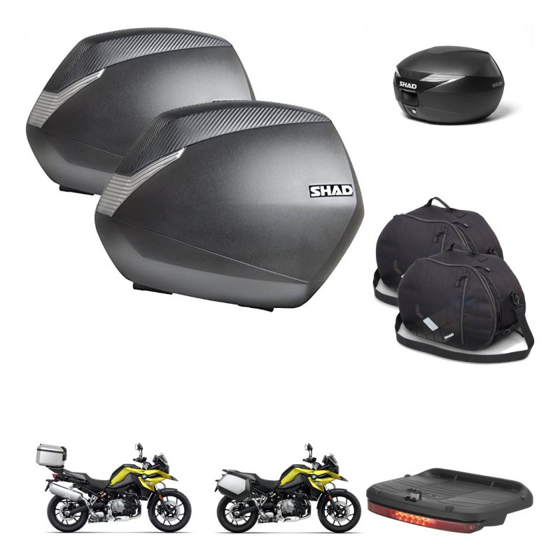SHAD Baul maleta + soporte montaje maletas SH36 accesorios KIT-470362