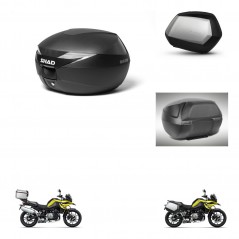SHAD Maletas SH35 PREMIUM + soporte montaje Baul maleta accesorios KIT-470367