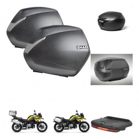 SHAD Suitcase trunk + mounting bracket SH36 suitcases accessories KIT-470369