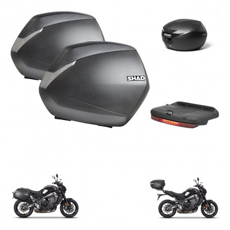 SHAD Suitcase trunk + mounting bracket SH36 suitcases accessories KIT-470393