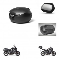 SHAD Maletas SH35 PREMIUM + soporte montaje Baul maleta accesorios KIT-470399