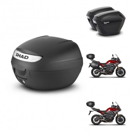 SHAD SH23 suitcases + mounting bracket SH26 trunk KIT-470444