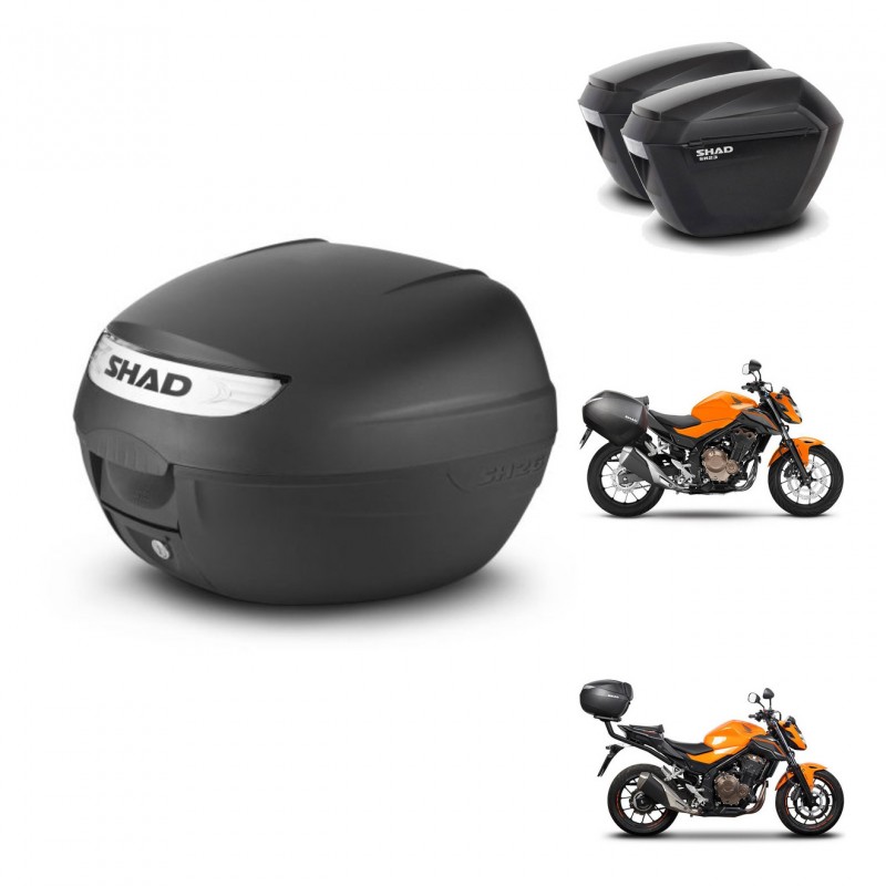 SHAD Maletas sh23 + soporte montaje baul SH26 KIT-470446