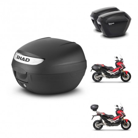 SHAD Maletas sh23 + soporte montaje baul SH26 KIT-470456