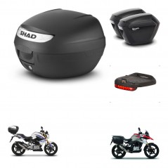 SHAD Maletas sh23 + soporte montaje baul SH26 accesorios KIT-470472