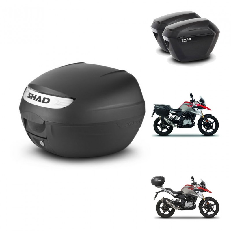 SHAD Maletas sh23 + soporte montaje baul SH26 KIT-470474
