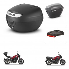 SHAD Maletas sh23 alu + soporte montaje baul SH26 accesorios KIT-470481