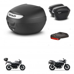 SHAD Maletas sh23 + soporte montaje baul SH26 accesorios KIT-470492