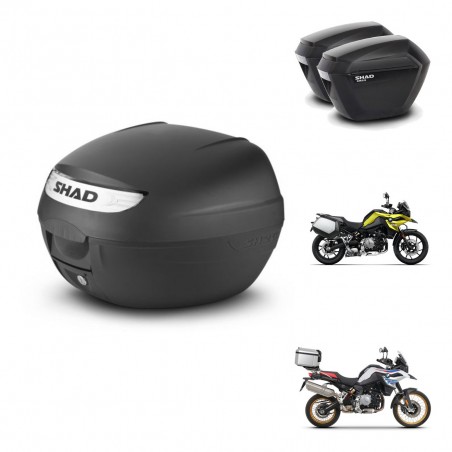 SHAD Maletas sh23 + soporte montaje baul SH26 KIT-470494
