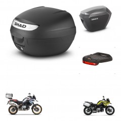 SHAD SH23 alu suitcases + mounting bracket SH26 trunk accessories KIT-470497