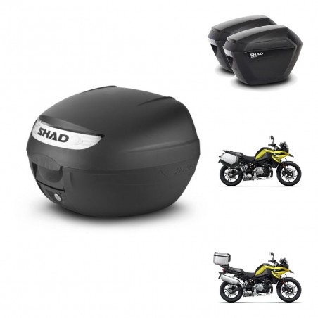 SHAD Maletas sh23 + soporte montaje baul SH26 KIT-470502