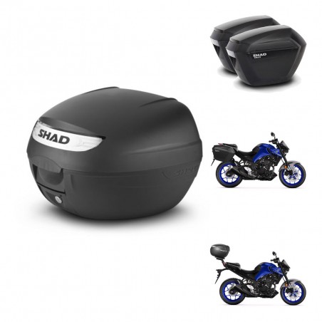 SHAD Maletas sh23 + soporte montaje baul SH26 KIT-470510