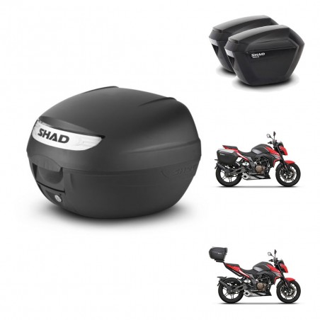 SHAD Maletas sh23 + soporte montaje baul SH26 KIT-470522