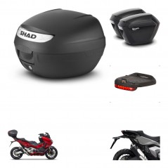 SHAD Maletas sh23 + soporte montaje baul SH26 accesorios KIT-470528