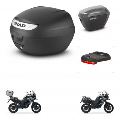 SHAD SH23 alu suitcases + mounting bracket SH26 trunk accessories KIT-470533