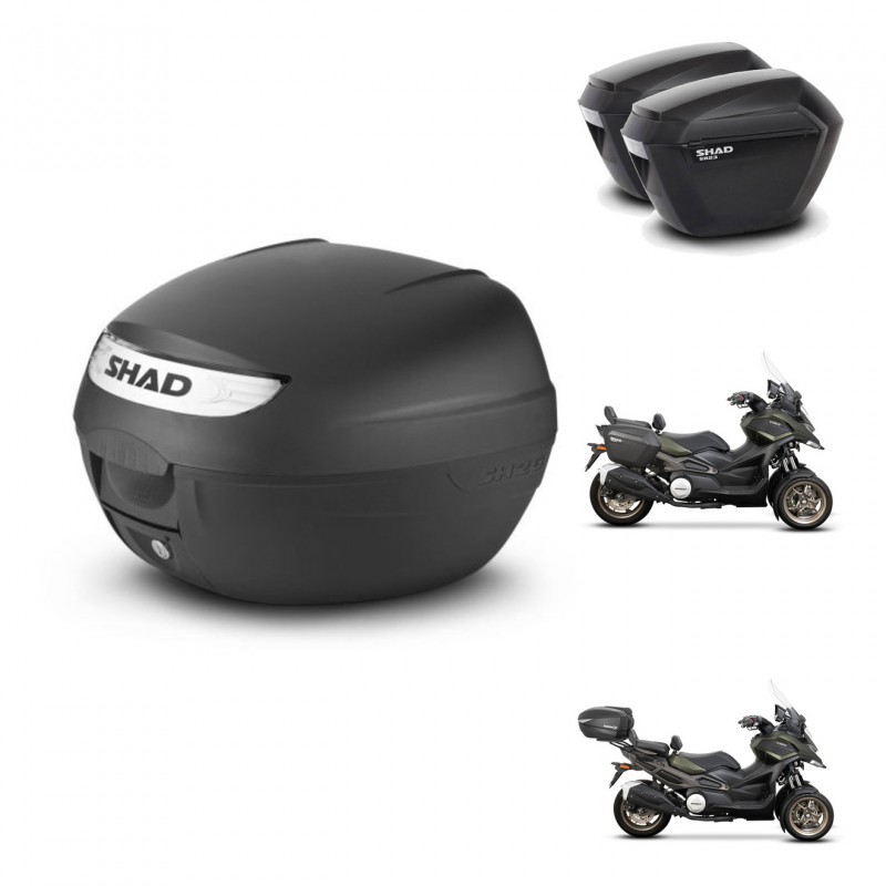 SHAD Maletas sh23 + soporte montaje baul SH26 KIT-470534