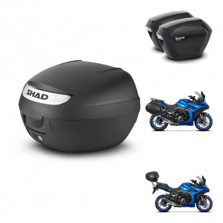 SHAD Maletas sh23 + soporte montaje baul SH26 KIT-470538