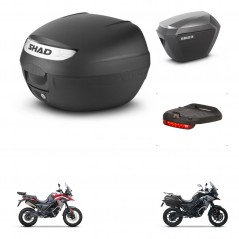 SHAD SH23 alu suitcases + mounting bracket SH26 trunk accessories KIT-470545