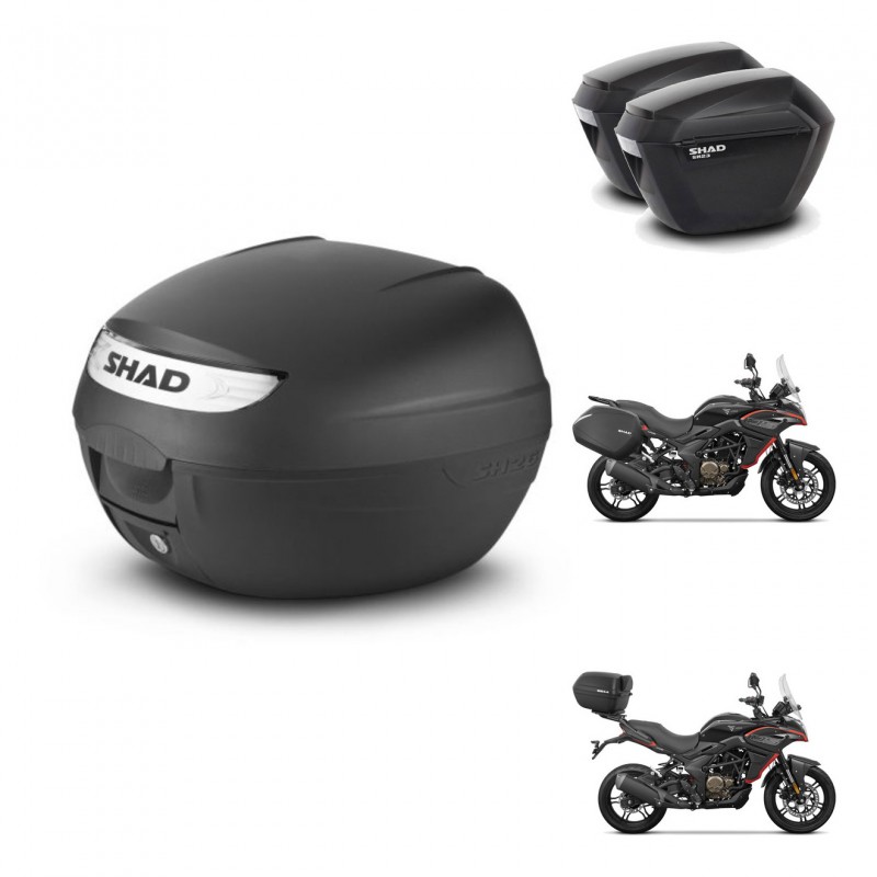 SHAD Maletas sh23 + soporte montaje baul SH26 KIT-470550